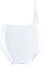 Acerbis White Front Number Plate