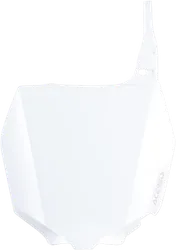 Acerbis White Front Number Plate