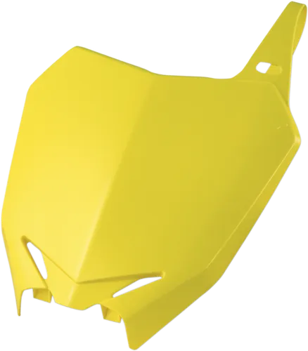 Acerbis Yellow Front Number Plate