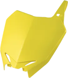 Acerbis Yellow Front Number Plate
