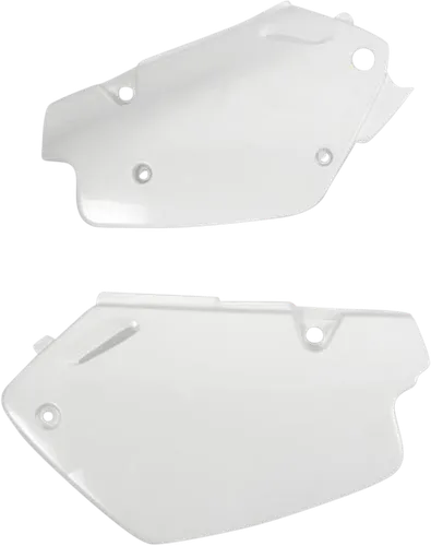Acerbis Side Panel Number Plates White