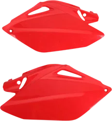 Acerbis Side Panel Number Plates Red