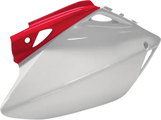 Acerbis Side Panel Number Plates Red White