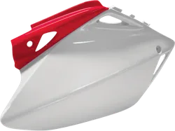 Acerbis Side Panel Number Plates Red White