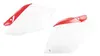 Acerbis Side Panel Number Plates Red White