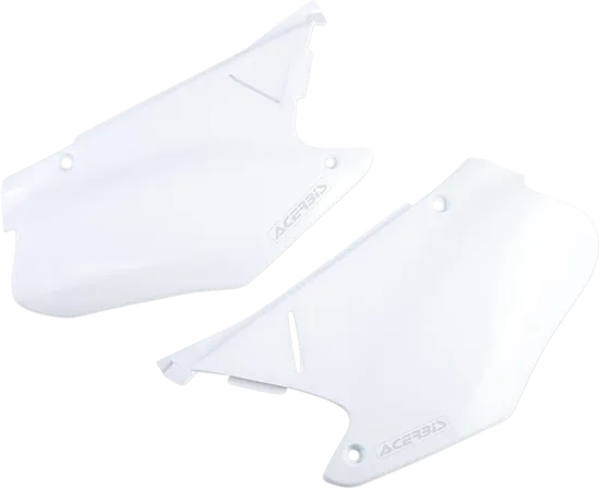 Acerbis Side Panel Number Plates White