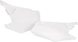 Acerbis Side Panel Number Plates White