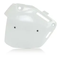 Acerbis Side Panel Number Plates White