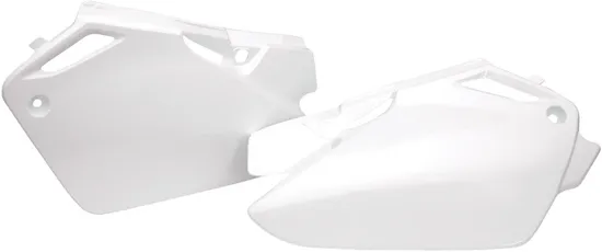 Acerbis Side Panel Number Plates White