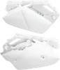 Acerbis Side Panel Number Plates White