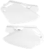 Acerbis Side Panel Number Plates White