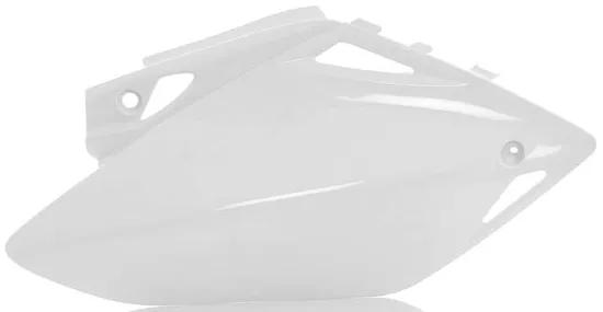 Acerbis Side Panel Number Plates White