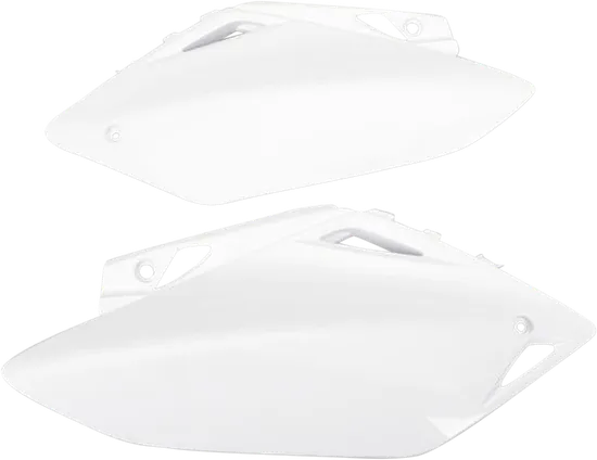 Acerbis Side Panel Number Plates White