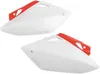 Acerbis Plastic Side Panels White Red