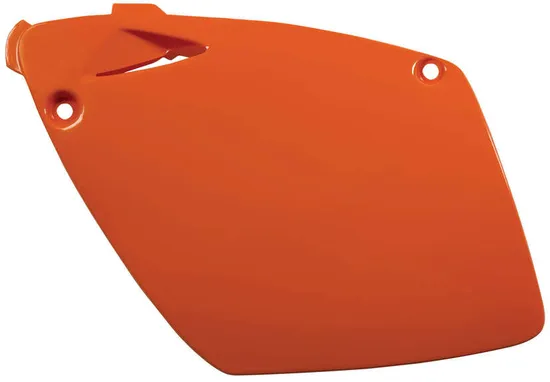 Acerbis Side Panel Number Plates Orange
