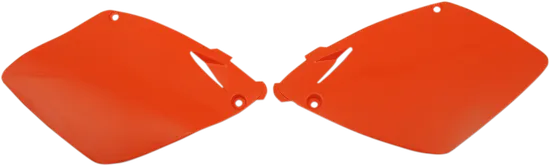 Acerbis Side Panel Number Plates Orange