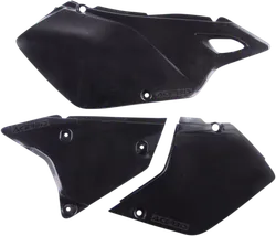 Acerbis Side Panel Number Plates Black