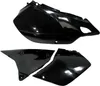 Acerbis Side Panel Number Plates Black