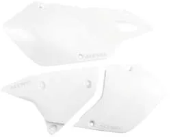 Acerbis Side Panel Number Plates White