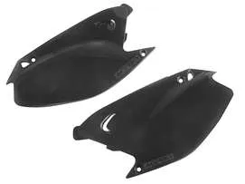 Acerbis Side Panel Number Plates Black