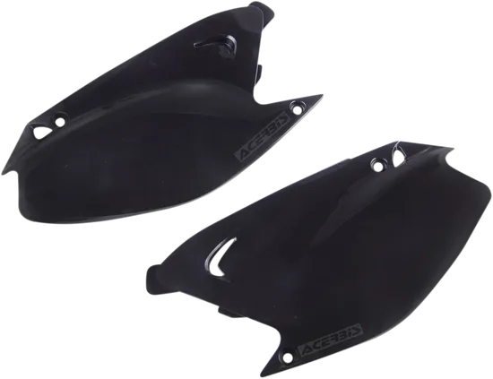 Acerbis Side Panel Number Plates Black