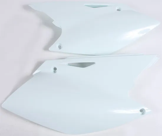 Acerbis Side Panel Number Plates White