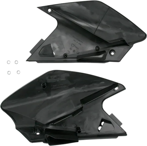 Acerbis Plastic Side Panels Black
