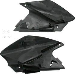 Acerbis Plastic Side Panels Black