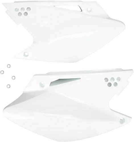 Acerbis Side Panel Number Plates White