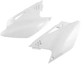 Acerbis Side Panel Number Plates White