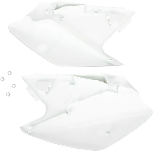 Acerbis Side Panel Number Plates White