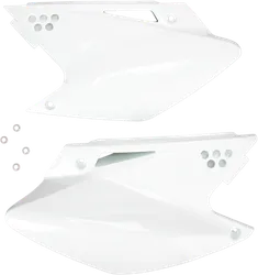 Acerbis Side Panel Number Plates White