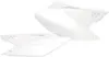 Acerbis Side Panel Number Plates White
