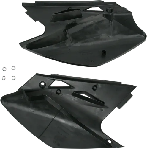 Acerbis Side Panel Number Plates Black