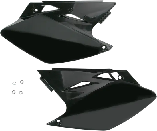 Acerbis Side Panel Number Plates Black