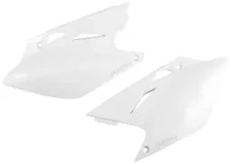Acerbis Side Panel Number Plates White