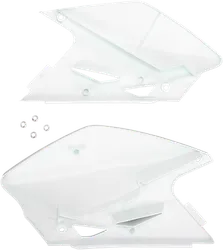 Acerbis Side Panel Number Plates White