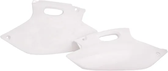 Acerbis Side Panel Number Plates White