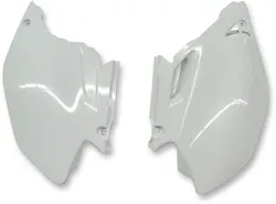 Acerbis Side Panel Number Plates White