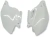 Acerbis Side Panel Number Plates White