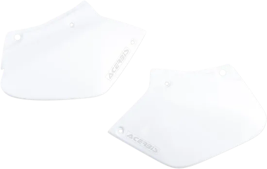 Acerbis Plastic Side Panels White