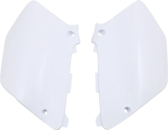 Acerbis Side Panel Number Plates White