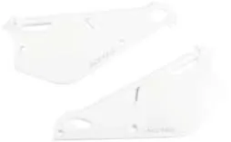 Acerbis Plastic Side Panels White