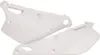 Acerbis Plastic Side Panels White