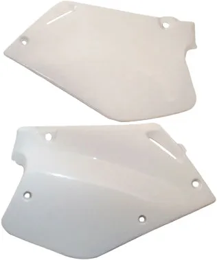 Acerbis Side Panel Number Plates White