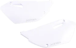 Acerbis Side Panel Number Plates White