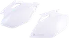 Acerbis Side Panel Number Plates White