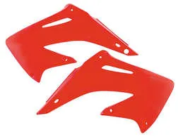 Acerbis Left Right Radiator Shrouds Red