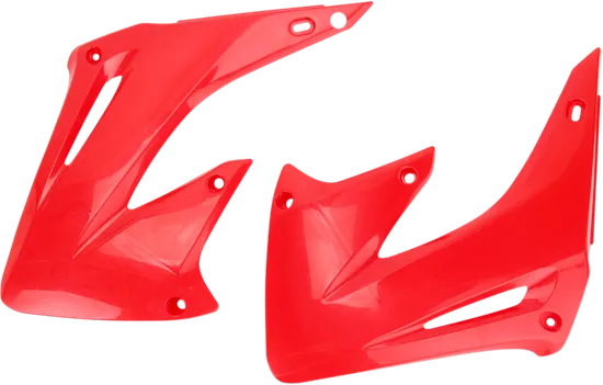 Acerbis Left Right Radiator Shrouds Red