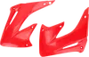 Acerbis Left Right Radiator Shrouds Red